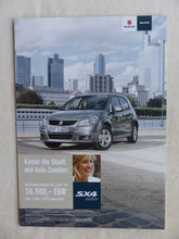 Lade das Bild in den Galerie-Viewer, Suzuki SX4 city Sondermodell MJ 2010 - Prospekt Brochure 08.2009
