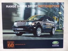 Lade das Bild in den Galerie-Viewer, Range Rover Sport Edition 60YRS - Limited 1 of 100 - Prospekt Brochure 2008
