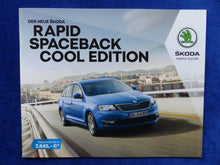 Lade das Bild in den Galerie-Viewer, Skoda Rapid Spaceback Cool Edition MJ 2018 - Prospekt Preisliste Brochure 09.2017
