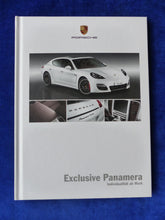 Lade das Bild in den Galerie-Viewer, Porsche Exclusive Panamera S Turbo Hybrid - Hardcover Prospekt Brochure 01.2011
