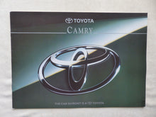 Lade das Bild in den Galerie-Viewer, Toyota Camry SXV10 Saloon Estate V6 - UK-Prospekt Brochure England englisch
