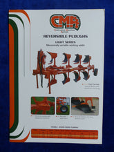 Lade das Bild in den Galerie-Viewer, CMA Reversible Ploughs Light Series - Prospekt Brochure Italien englisch
