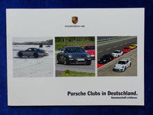 Lade das Bild in den Galerie-Viewer, Porsche Clubs Deutschland - 356 911 Boxster Cayman - Prospekt Brochure 01.2017
