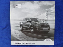 Lade das Bild in den Galerie-Viewer, Kia Sportage - Preisliste MJ 2016 - Prospekt Brochure 05.2016
