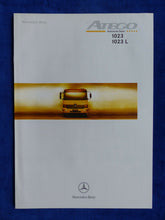 Lade das Bild in den Galerie-Viewer, Mercedes-Benz LKW Atego 1023 - Technische Daten MJ 2000 - Prospekt Brochure 10.1999
