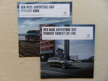 Lade das Bild in den Galerie-Viewer, Peugeot 5008 SUV GT Line MJ 2018 - Prospekt Brochure + Preisliste 07.2017
