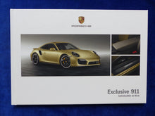 Lade das Bild in den Galerie-Viewer, Porsche Exclusive 911 Carrera GT3 MJ 2014 - Hardcover Prospekt Brochure 09.2013
