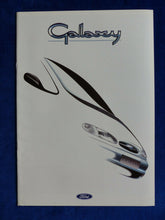 Lade das Bild in den Galerie-Viewer, Ford Galaxy MJ 1996 - 20 Seiten - Prospekt Brochure 03.1996
