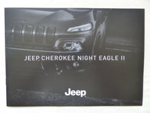 Lade das Bild in den Galerie-Viewer, Jeep Cherokee Night Eagle II Sondermodell MJ 2017 - Prospekt Brochure 01.2017
