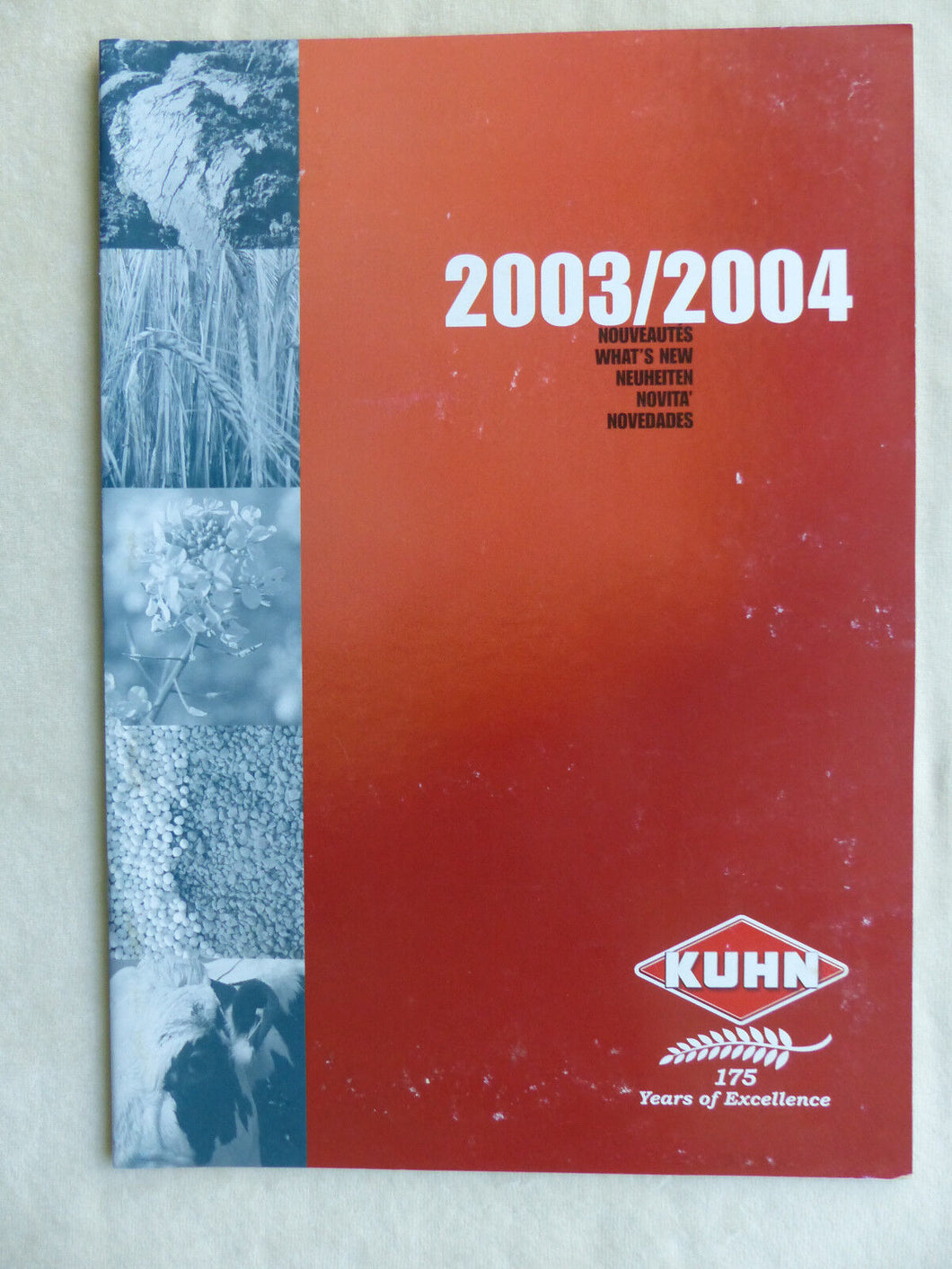 Kuhn Landmaschinen Programm 2003/2004 - Prospekt Brochure 10.2003