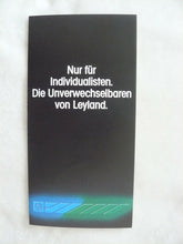 Lade das Bild in den Galerie-Viewer, British Leyland - Rover Jaguar Triumph - Prospekt Brochure 1981
