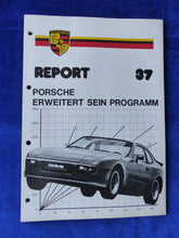 Lade das Bild in den Galerie-Viewer, Porsche Report 37 - interne Informationsschrift 08.1981 Porsche 911 924 GTS 944
