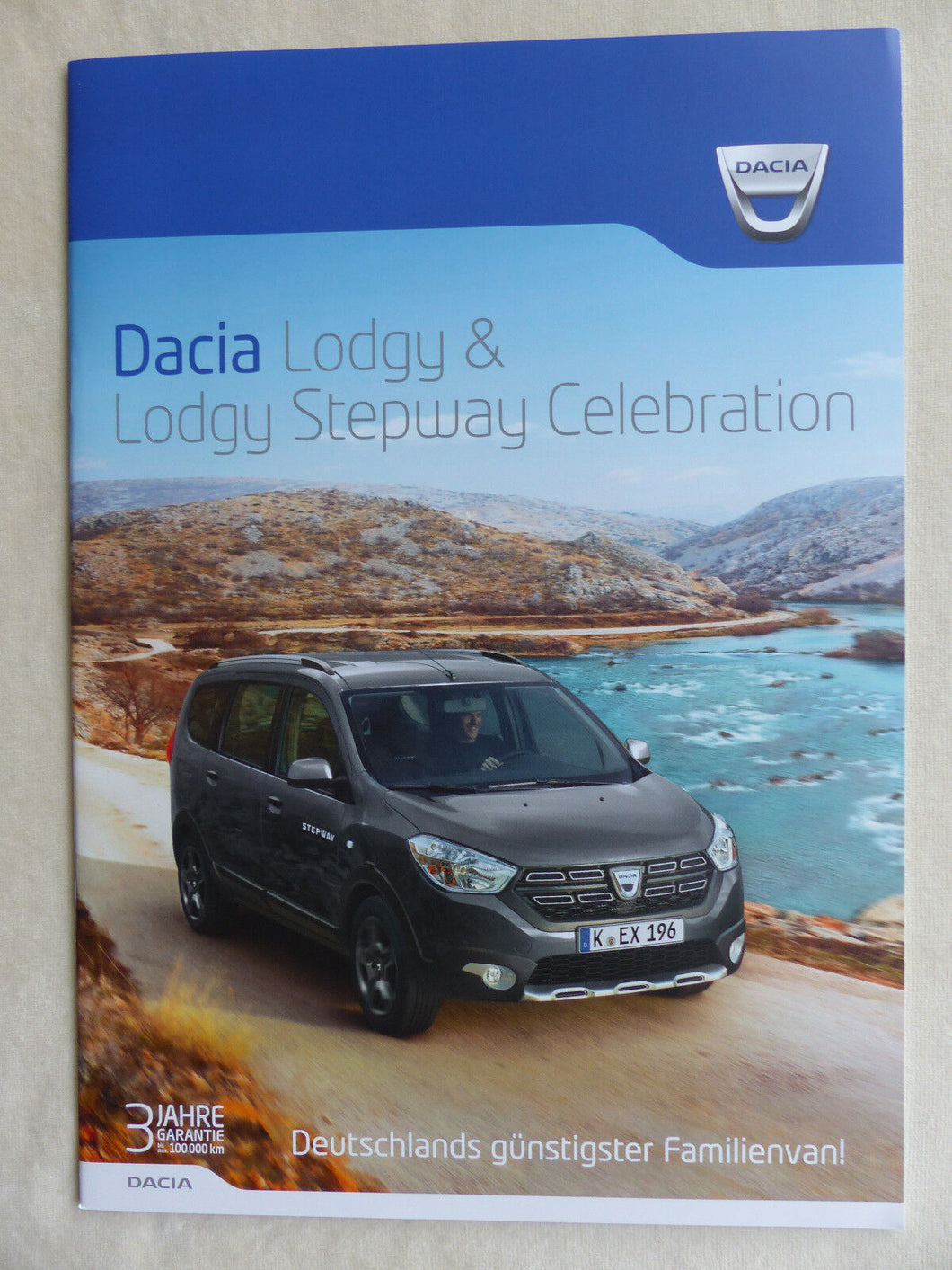 Dacia Lodgy Stepway Celebration - Prospekt Brochure 04.2017