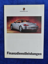 Lade das Bild in den Galerie-Viewer, Porsche Finanzdienstleistungen - Boxster 911 Turbo - Prospekt Brochure 05.1996
