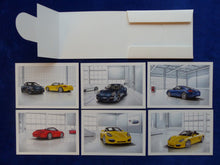 Lade das Bild in den Galerie-Viewer, Porsche 911 Carrera 4S Boxster S Cayman S - Postkarten-Set 6 postcards 2010
