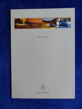 Lade das Bild in den Galerie-Viewer, Mercedes-Benz M-Klasse ML 430 W163 MJ 1999 - Prospekt Brochure 07.1998
