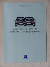 Lade das Bild in den Galerie-Viewer, Peugeot Modellprogramm 1994 - 106 205 306 405 605 - Prospekt Brochure 08.1993
