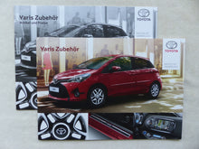 Lade das Bild in den Galerie-Viewer, Toyota Yaris Zubehör - Prospekt Brochure + Preisliste 04.2016

