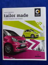 Lade das Bild in den Galerie-Viewer, Smart Brabus fortwo tailor made MJ 2016 - Prospekt Brochure 08.2015
