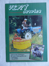 Lade das Bild in den Galerie-Viewer, Vert Service Schlepper Traktoren Anbaugeräte - Prospekt Brochure Belgien
