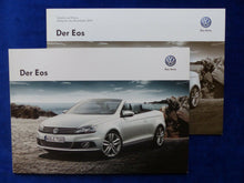 Lade das Bild in den Galerie-Viewer, VW Eos Cabrio Modelljahr 2014 - Prospekt Brochure + Preisliste 06.2013
