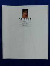 Lade das Bild in den Galerie-Viewer, Mini Cooper Mayfair Special - Prospekt Brochure + Farben 01.1992 Großformat
