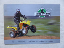 Lade das Bild in den Galerie-Viewer, Herkules Programm - Quad ATV Go-Kart Motorroller Fun-Bike - Prospekt Brochure
