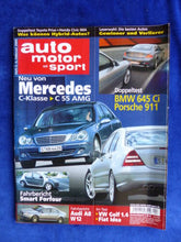 Lade das Bild in den Galerie-Viewer, Auto Motor Sport Heft 04/2004 - Porsche 911 Audi A8 BMW Z4 Smart VW Golf
