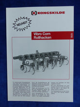 Lade das Bild in den Galerie-Viewer, Kongskilde Vibro Corn Rollhacken - Prospekt Brochure 11.1991
