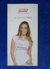 Lade das Bild in den Galerie-Viewer, BBS Accessoires 2017 Nürburgring Edition Alufelgen Tuning - Prospekt 2017
