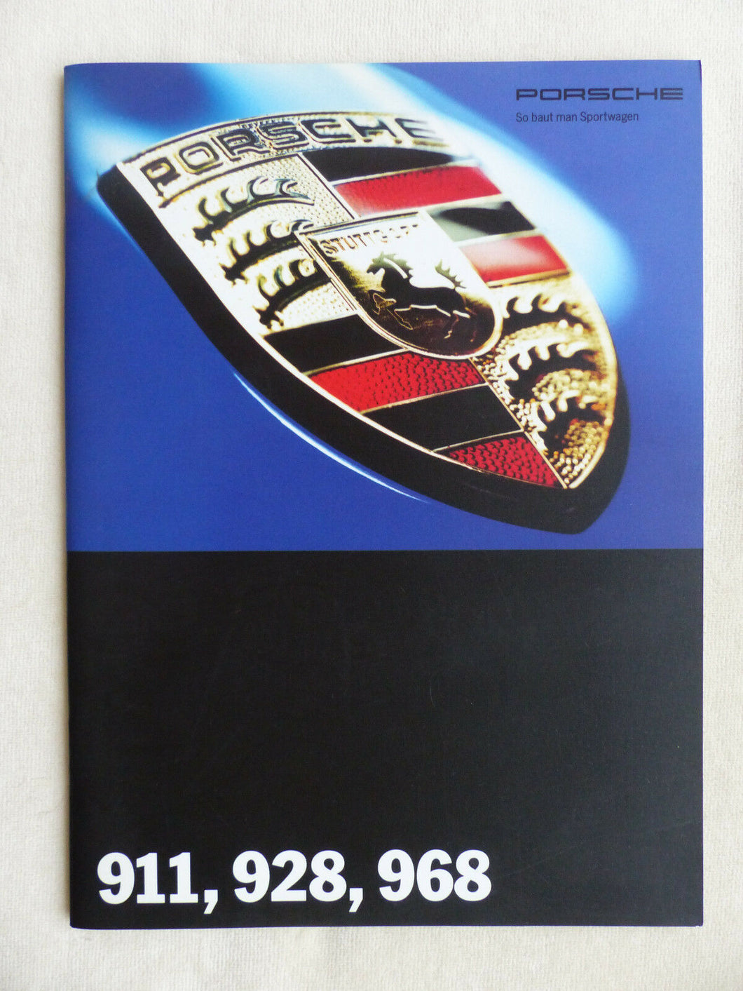 Porsche Modelle 1994 - 911 Turbo 928 GTS 968 - Prospekt Brochure 08.1993