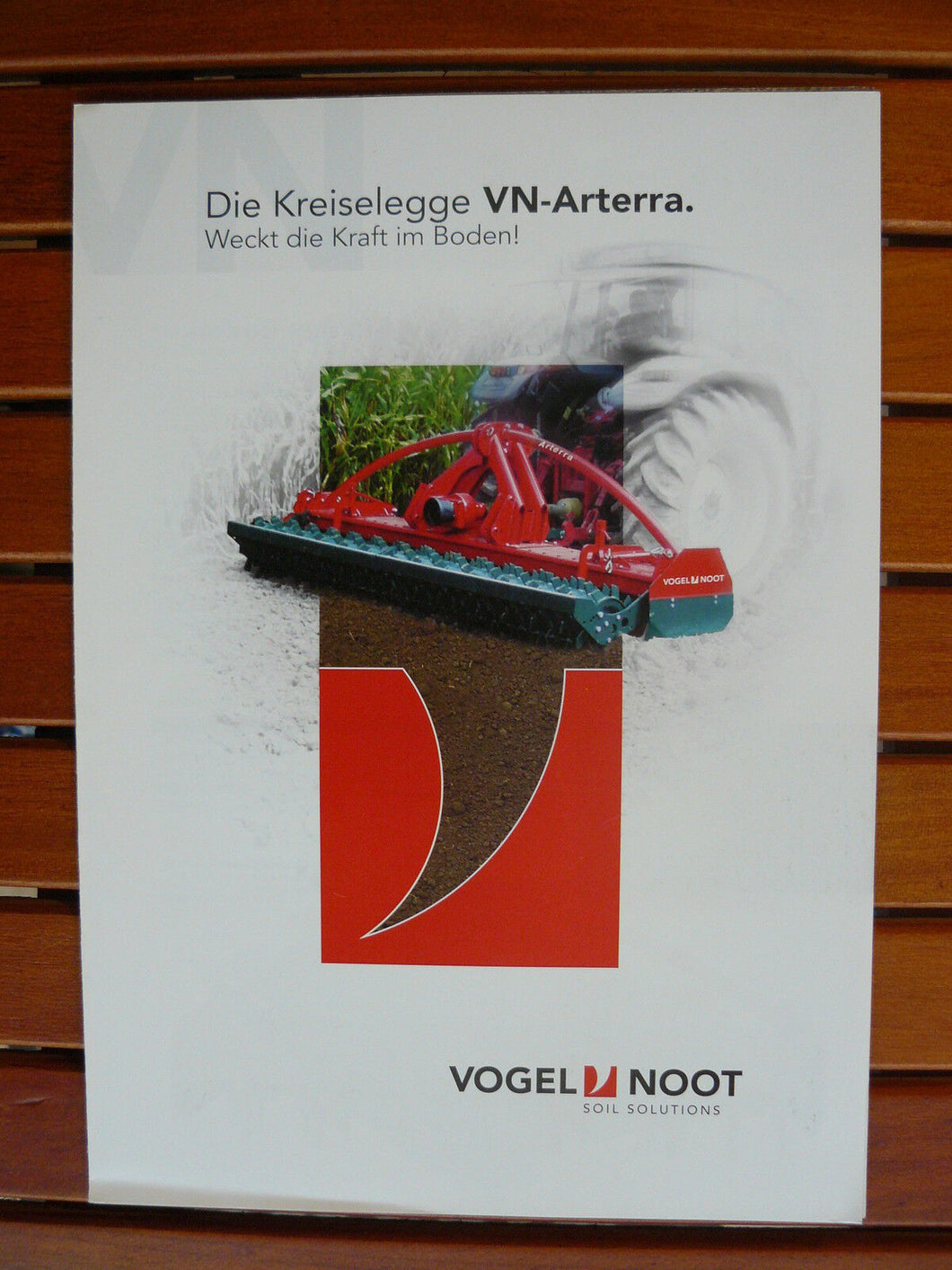 VOGEL & NOOT Kreiselegge VN Arterra - Prospekt Brochure 90er