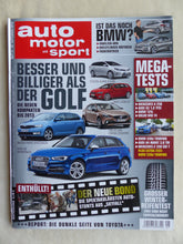 Lade das Bild in den Galerie-Viewer, Auto Motor Sport Heft 21/2012 - BMW 3er Touring Audi A4 Avant Mercedes C-Klasse
