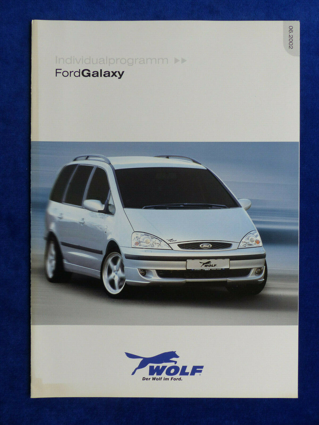 Wolf Tuning Ford Galaxy Individualprogramm MJ 2003 - Prospekt Brochure 06.2002