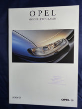 Lade das Bild in den Galerie-Viewer, Opel Programm 1999 - Corsa Tigra Astra Zafira Omega - Prospekt Brochure 02.1999
