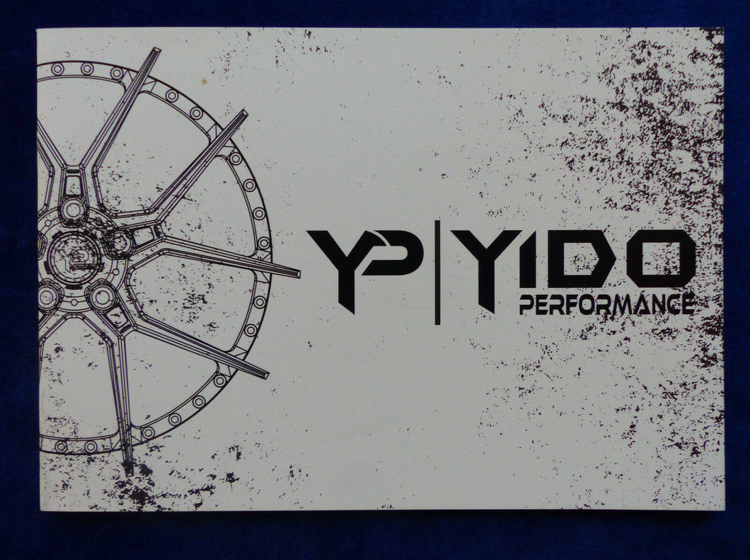 Yido Performance Wheels 2018 Alufelgen Tuning BMW VW Audi - Prospekt 12.2017