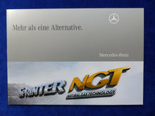 Lade das Bild in den Galerie-Viewer, Mercedes-Benz Sprinter NGT Erdgas-Technik MJ 2009 - Prospekt Brochure 09.2008

