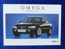 Lade das Bild in den Galerie-Viewer, Opel Omega Edition Sport II Sondermodell MJ 1998 - Prospekt Brochure 10.1997
