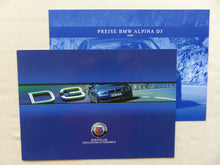 Lade das Bild in den Galerie-Viewer, Alpina D3 Limousine BMW 3er E90 MJ 2006 - Prospekt Brochure + Preisliste 09.2005
