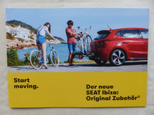 Lade das Bild in den Galerie-Viewer, Seat Ibiza - Zubehör MJ 2018 - Prospekt Brochure 06.2017
