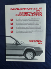 Lade das Bild in den Galerie-Viewer, Citröen BX Serie II - Prospekt Brochure 1986
