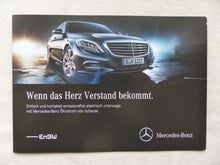 Lade das Bild in den Galerie-Viewer, Mercedes-Benz EnBW Ökostrom - emissionsfrei elektrisch fahren - Prospekt 2017
