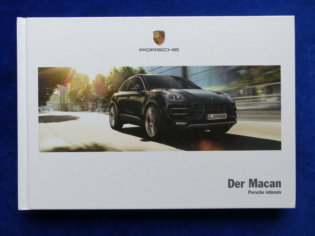 Porsche Macan S Diesel Turbo MJ 2016 - Hardcover Prospekt Brochure 03.2015