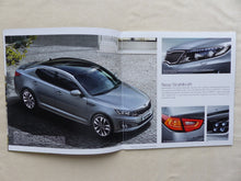 Lade das Bild in den Galerie-Viewer, Kia Optima Hybrid MJ 2015 - Prospekt Brochure + Preisliste 05.2014
