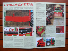 Lade das Bild in den Galerie-Viewer, Strautmann Hydrofox Titan Schneidbügel - Prospekt Brochure 90er
