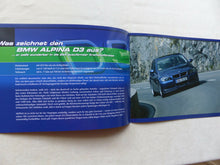 Lade das Bild in den Galerie-Viewer, Alpina D3 Limousine BMW 3er E90 MJ 2006 - Prospekt Brochure + Preisliste 09.2005
