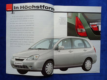 Lade das Bild in den Galerie-Viewer, Suzuki Liana Limousine MJ 2003 - Prospekt Brochure 08.2002
