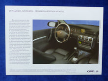 Lade das Bild in den Galerie-Viewer, Opel Omega Edition Sport II Sondermodell MJ 1998 - Prospekt Brochure 10.1997
