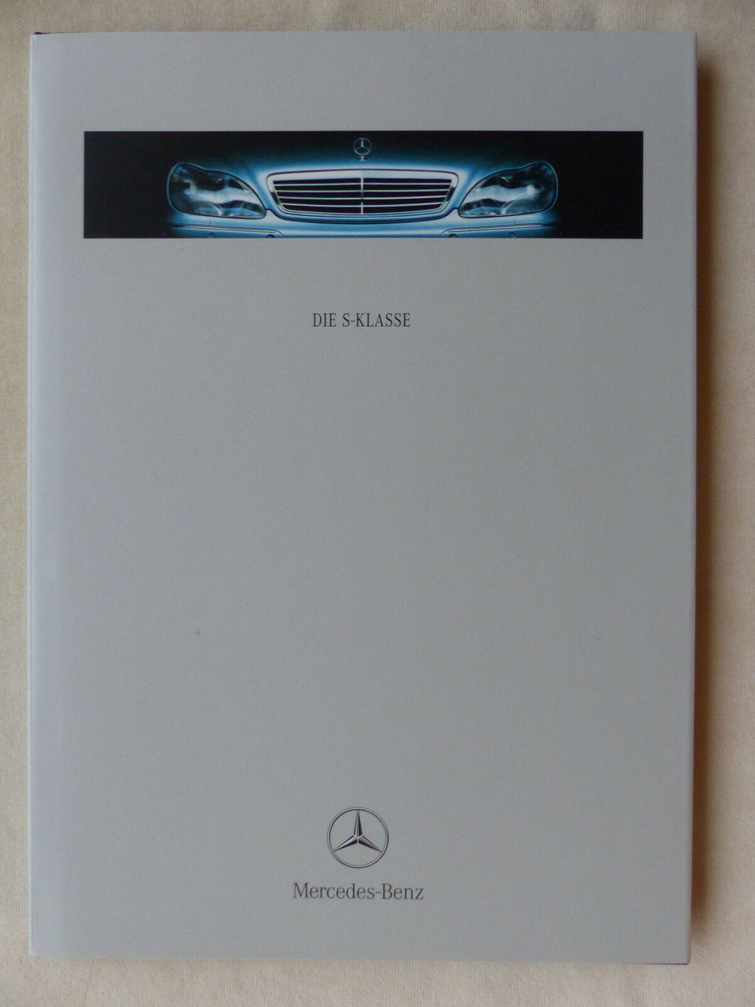 Mercedes-Benz S-Klasse Typ 220 MJ 2000 - Hardcover Prospekt Brochure 05.1999