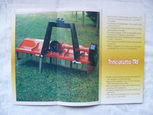 Lade das Bild in den Galerie-Viewer, RINIERI Trinciatutto TRF - Prospekt Brochure Italien italienisch
